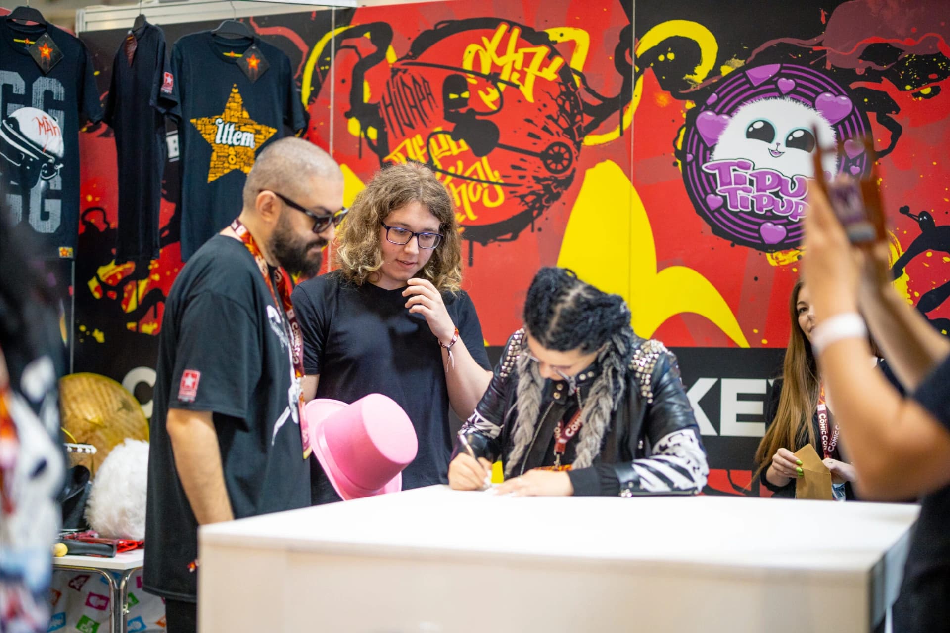 Autografe la EECC