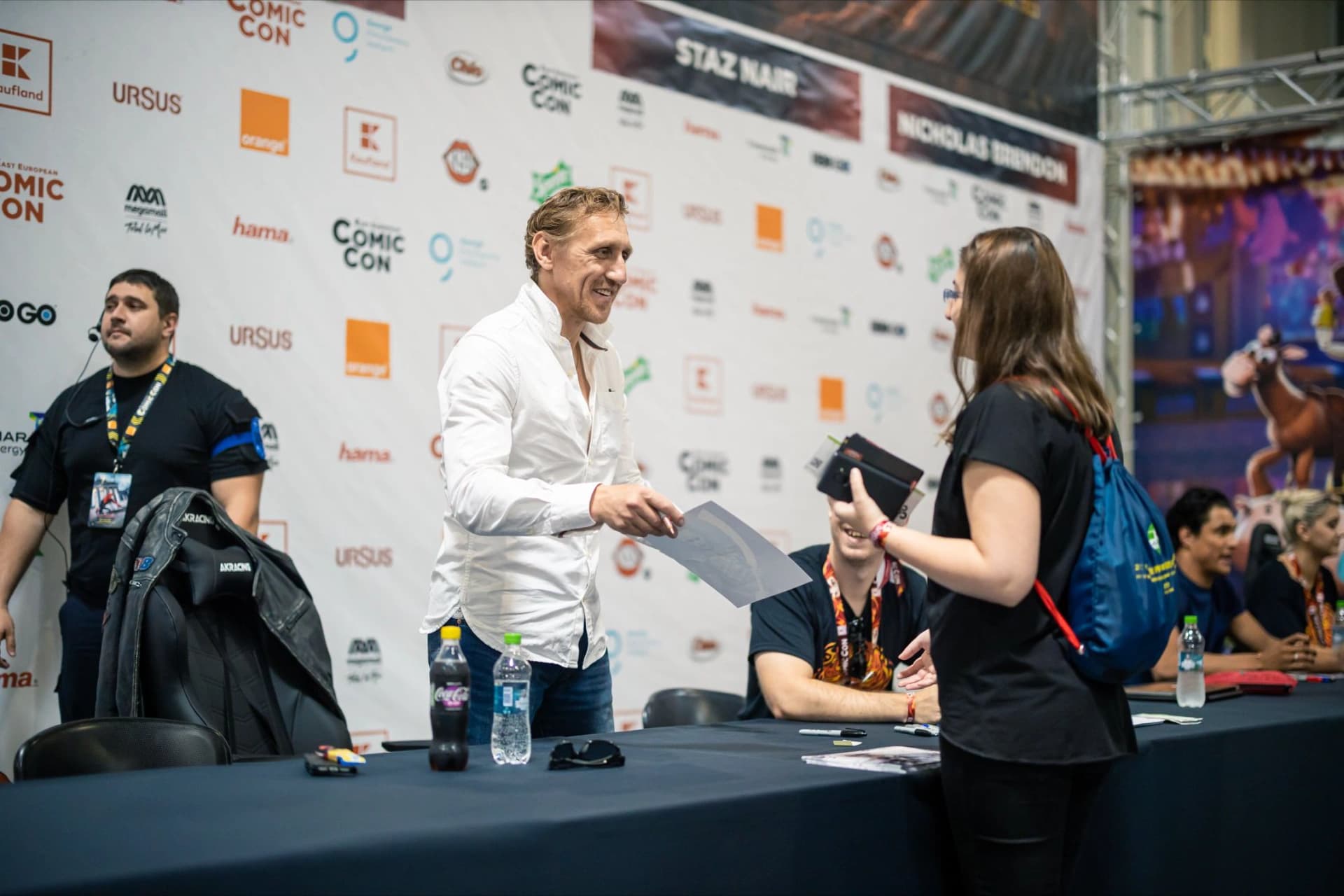Autografe la EECC